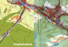 Digitalizácie územných plánov miest a obcí