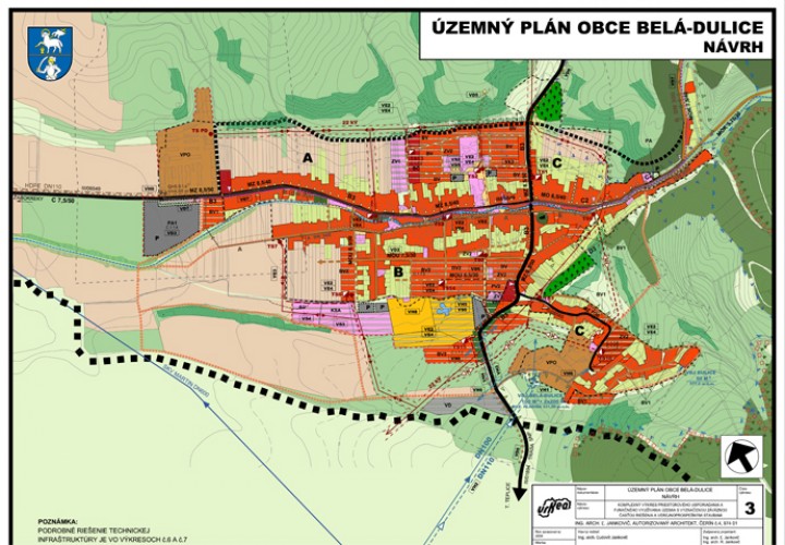 Územný plán obce Belá-Dulice